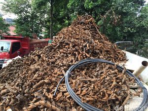 Sampah Bungkus Kabel di Penampungan Benhil Mencapai 10 Ton