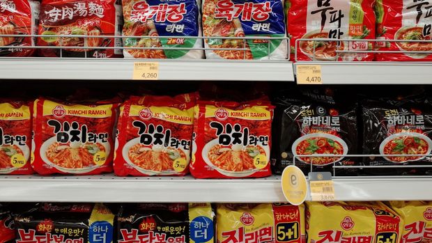 Produk Mi Instan Korea Selatan