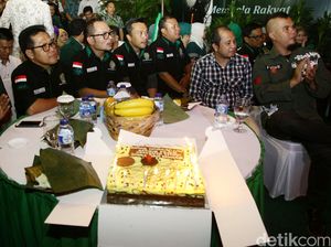Cak Imin dan Ahmad Dhani Hadiri HUT Garda Bangsa