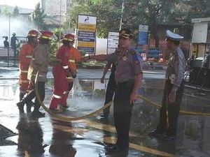 Polisi: Tak Ada Korban Luka Terkait Kebakaran Pom Bensin Tanah Sareal Bogor