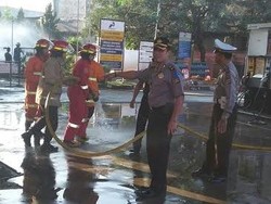Polisi: Tak Ada Korban Luka Terkait Kebakaran Pom Bensin Tanah Sareal Bogor