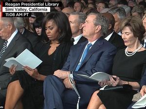 Nancy Reagan Dimakamkan, Obama Tak Hadir Nancy Reagan Dimakamkan, Obama Tak Hadir