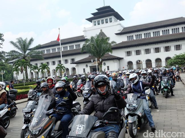 Komunitas NMAX Gelar Jambore Nasional di Bandung