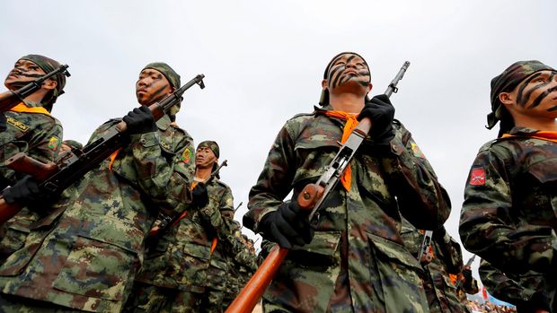 Tentara myanmar menggelar operasi militer dengan alasan membalas serangan ARSA.