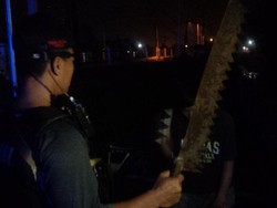 Tim Jaguar Polres Depok Amankan Remaja Bersenjata Tajam Diduga Akan Tawuran