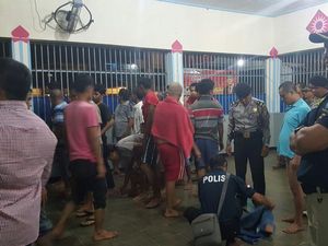 Petugas Gabungan Razia Rutan di Medan, Sabu Hingga Senjata Tajam Disita