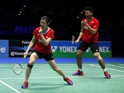 Riuhnya Suporter Indonesia di Birmingham Bikin Praveen/Debby seperti di Rumah Sendiri