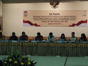 KPU Gelar Uji Publik Tahapan dan Penyelenggaraan Pilkada Serentak 2017