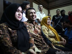 Gatot dan Evy Terima Putusan Hakim, Jaksa Masih Pikir-pikir