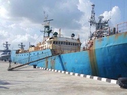 FV Viking, Kapal Pencuri Ikan Buronan Interpol Akan Ditenggelamkan di Pangandaran