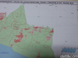 16 Kecamatan di Yogyakarta ini Rawan Longsor, 15 Lainnya Bahaya Banjir