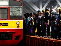 Stasiun Sudirman-Kemayoran Banjir, Perjalanan KA Alami Gangguan