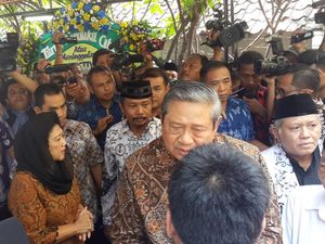 Dari Salatiga, SBY Melayat Ketum PGRI Sulistiyo di Semarang