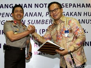 Polri dan Mandiri Jalin Kerjasama