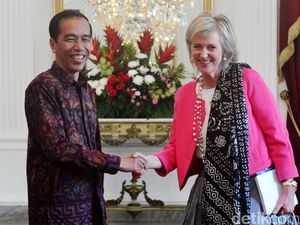 Jokowi Terima Princess Astrid dari Belgia