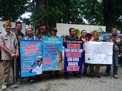 Purnawirawan Tentara Demo, Tuntut Tanah yang Diserobot Dikembalikan
