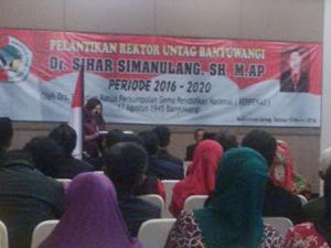 Perpenas Kubu Waridjan Lantik Anggota TNI AL Jadi Rektor Untag Banyuwangi Perpenas Kubu Waridjan Lantik Anggota TNI AL Jadi Rektor Untag Banyuwangi