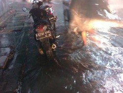 Ada Genangan di Kemang dan Tiang Listrik Roboh Cipete, Lalin Padat