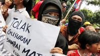 Warga Kolong Tol Geruduk Balaikota