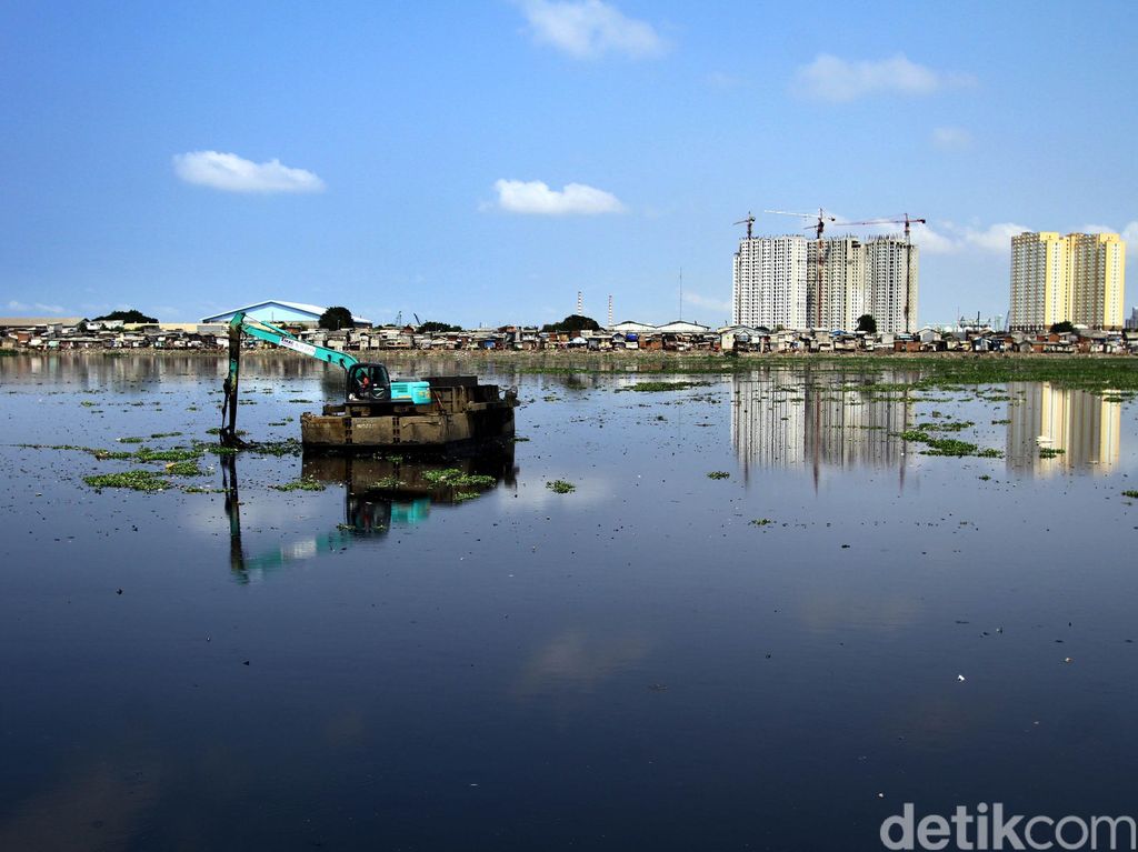 Cegah Pendangkalan Waduk Pluit Cegah Pendangkalan Waduk Pluit