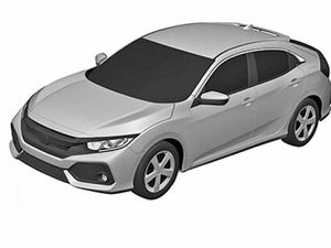 Paten Ini Dipercaya Sebagai Honda Civic Hatchback Versi Produksi Paten Ini Dipercaya Sebagai Honda Civic Hatchback Versi Produksi