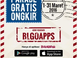 Beli Barang di Bukalapak Lewat Apps, Gratis Ongkos Kirim