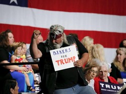 Wajah Para Pendukung Donald Trump