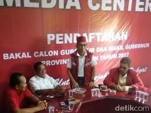 Berharap Restu Megawati, Mantan Bupati Lebak Siap Saingi Rano Karno