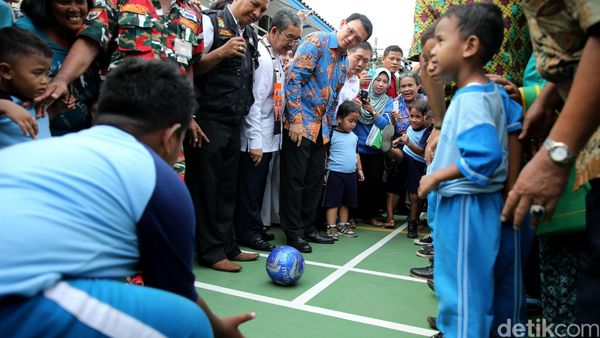 Ahok Resmikan RPTRA di Johar Baru