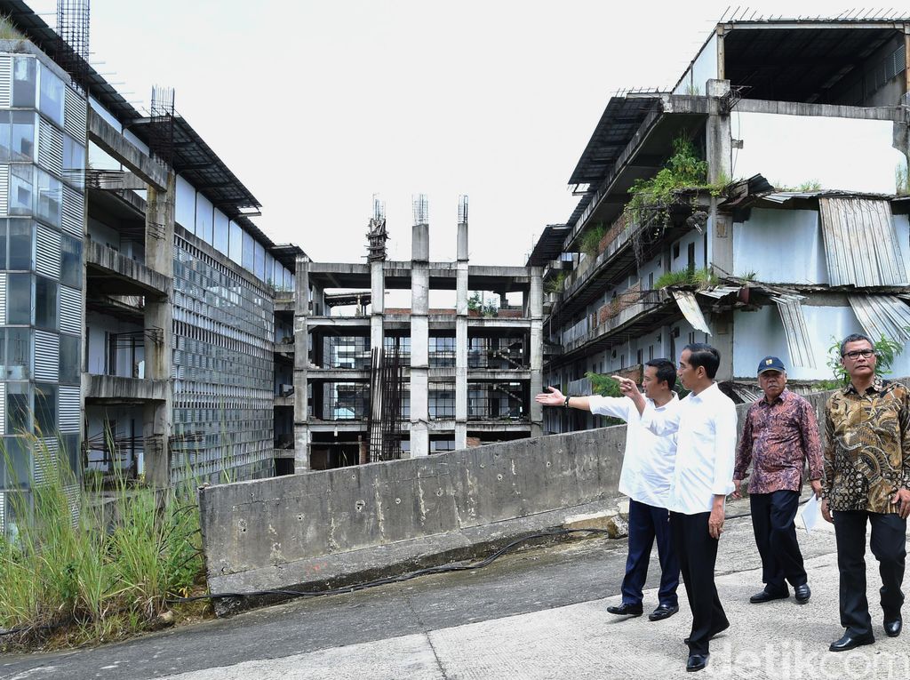 Rencana Jokowi Lanjutkan Proyek Hambalang Rencana Jokowi Lanjutkan Proyek Hambalang