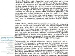 Surati Jokowi, IPPMI Minta Seleksi Pendamping Desa Transparan dan Akuntabel