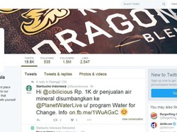 Donasi  Rp 1.000 di Starbucks yang Menghebohkan