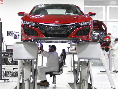 Mengintip Produksi Mobil Super Acura NSX