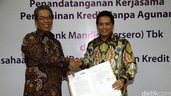 Mandiri dan Perum Jamkrindo Kerja Sama Penjaminan KTA