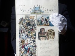 Komik Tertua di Dunia Dipamerkan di Skotlandia