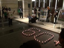 Hotel ini Gelar Aksi Teatrikal Sambut Earth Hour 2016