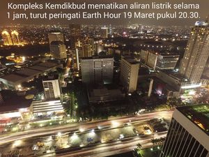 Mendikbud: Earth Hour Sadarkan Masyarakat untuk Kurangi Pemanasan Global Mendikbud: Earth Hour Sadarkan Masyarakat untuk Kurangi Pemanasan Global