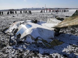 Televisi Rusia Siarkan Kata-kata Terakhir Pilot Flydubai yang Jatuh