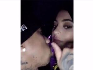 Kylie Jenner dan Tyga Mesra Banget di Klub Malam