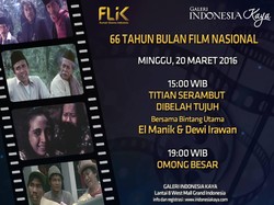 Nostalgia Film Lama di Galeri Indonesia Kaya Mulai Minggu Sore