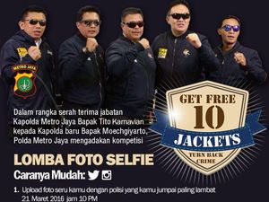 Pisah-Sambut Kapolda, Polda Metro Gelar Lomba Selfie Bareng Polisi
