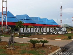 Bandara di Merauke Dipermak: Dulu 1.972 Meter Persegi, Jadi 4.634 Meter Persegi
