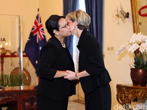 Menlu Retno Sambut Hangat Menlu Australia