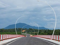 Ada Jembatan Terpanjang di Kalimantan, Warga Tak Perlu Naik Feri