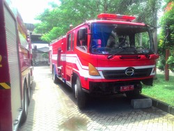 Terparkir di Pos, Ini Mobil Damkar yang Sempat Dicuri Orang