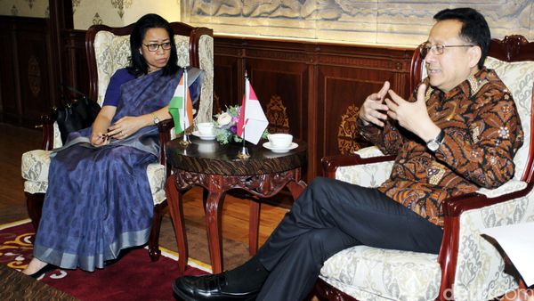 Irman Gusman Bertemu Dubes India