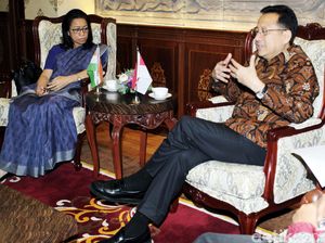 Irman Gusman Bertemu Dubes India