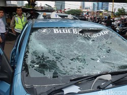 Polisi: Tiga Taksi Dirusak di Tebet, Pelaku Diduga Ojek Online
