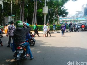 Akibat Demo Taksi, Pengemudi Go-Jek Disarankan Tak Melintas ke Semanggi