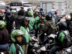 Bantah Ribut dengan Go-Jek, Pimpinan Demo: yang Ribut Taksi Vs Taksi!
